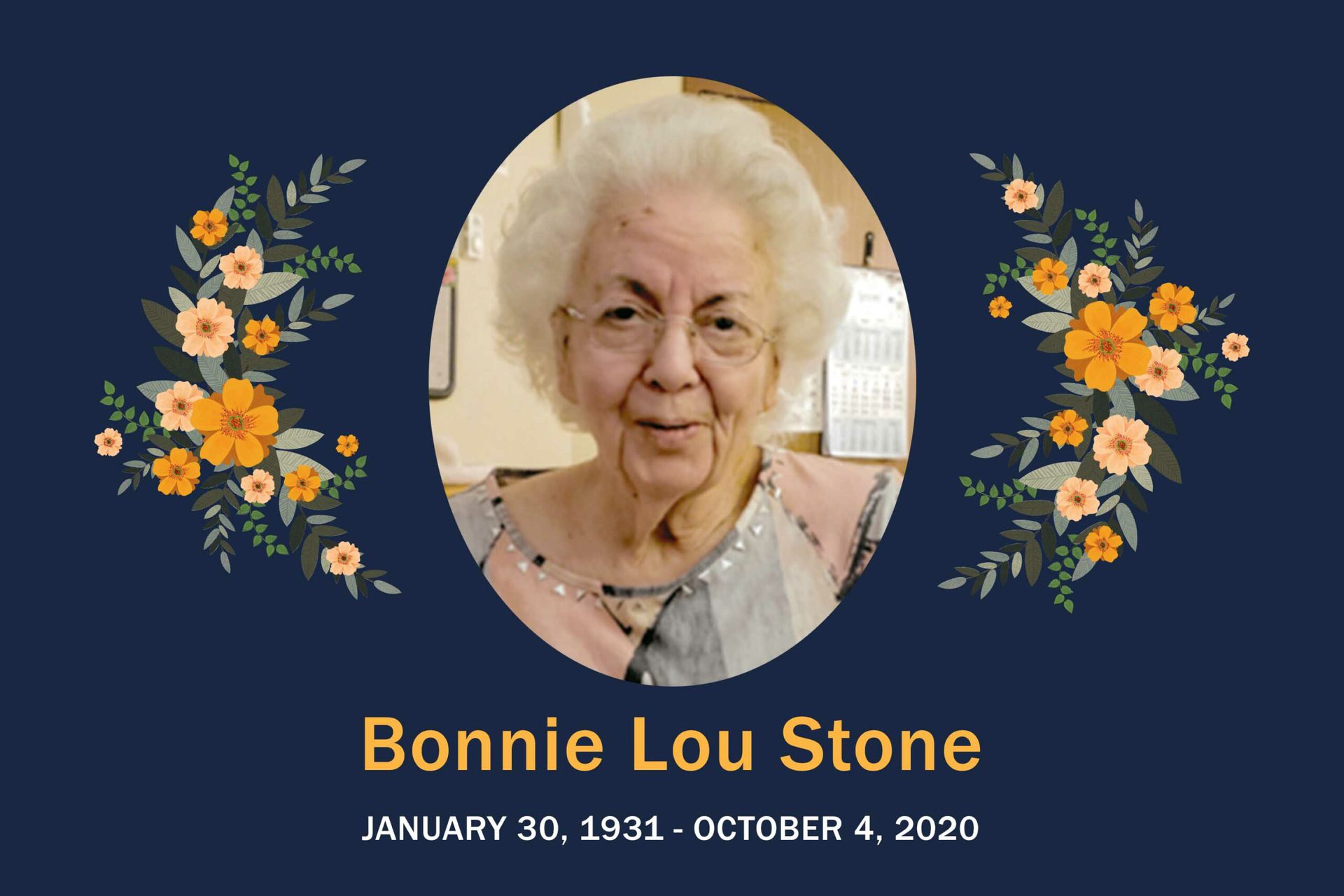 Obituary Bonnie Stone