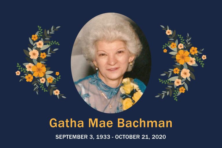 Obituary Gatha Bachman
