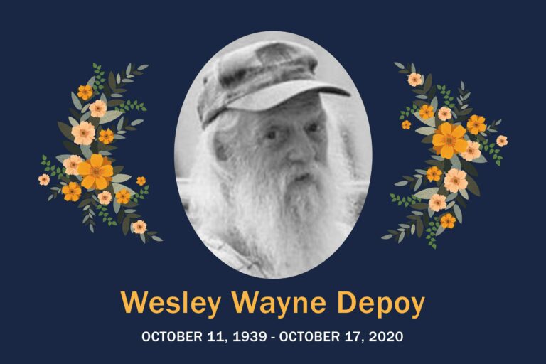 Obituary Wesley Depoy