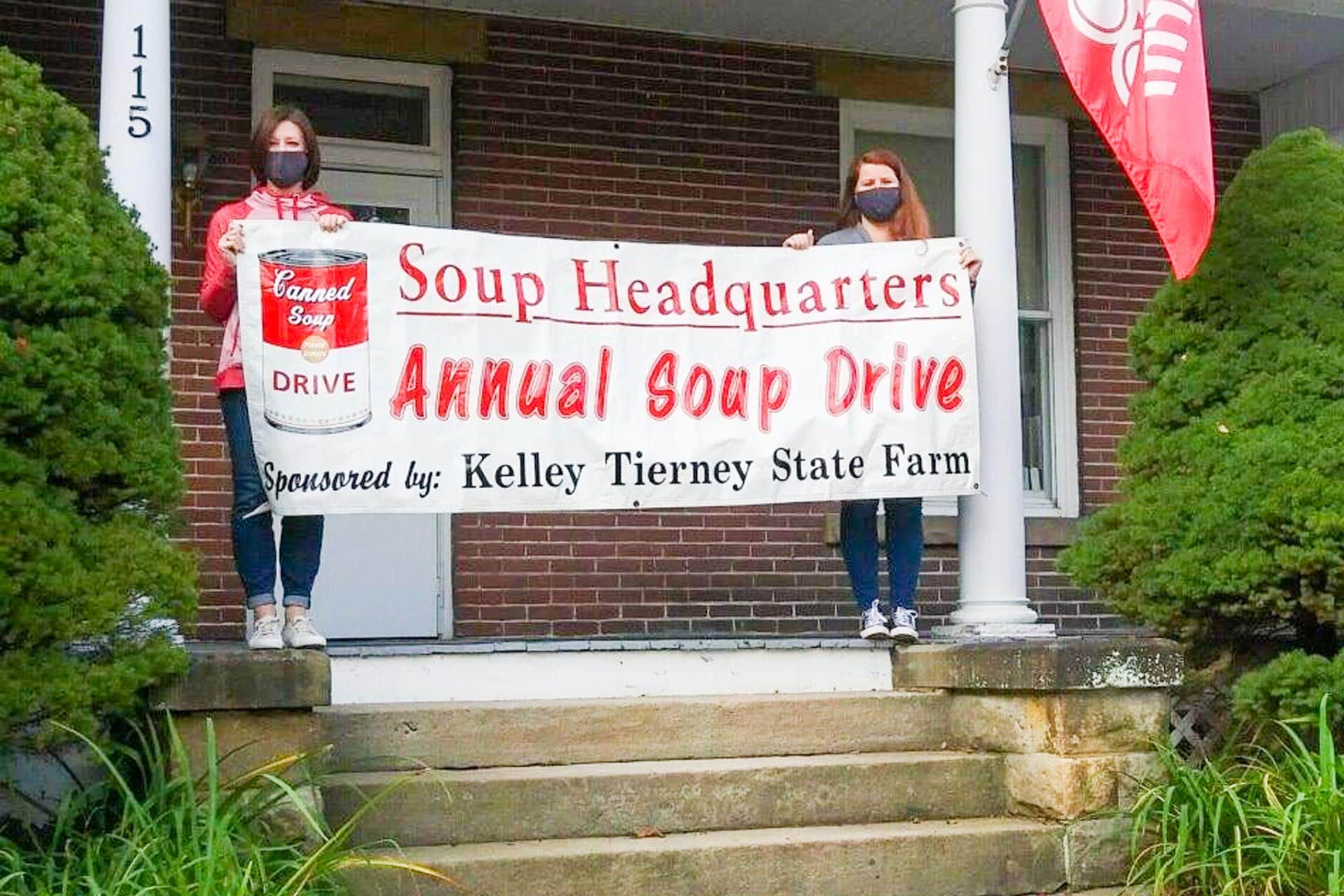 Can You Spare A Can Of Soup Kelley Tierney State Farm Aims To Collect 4 000 Cans By October S End