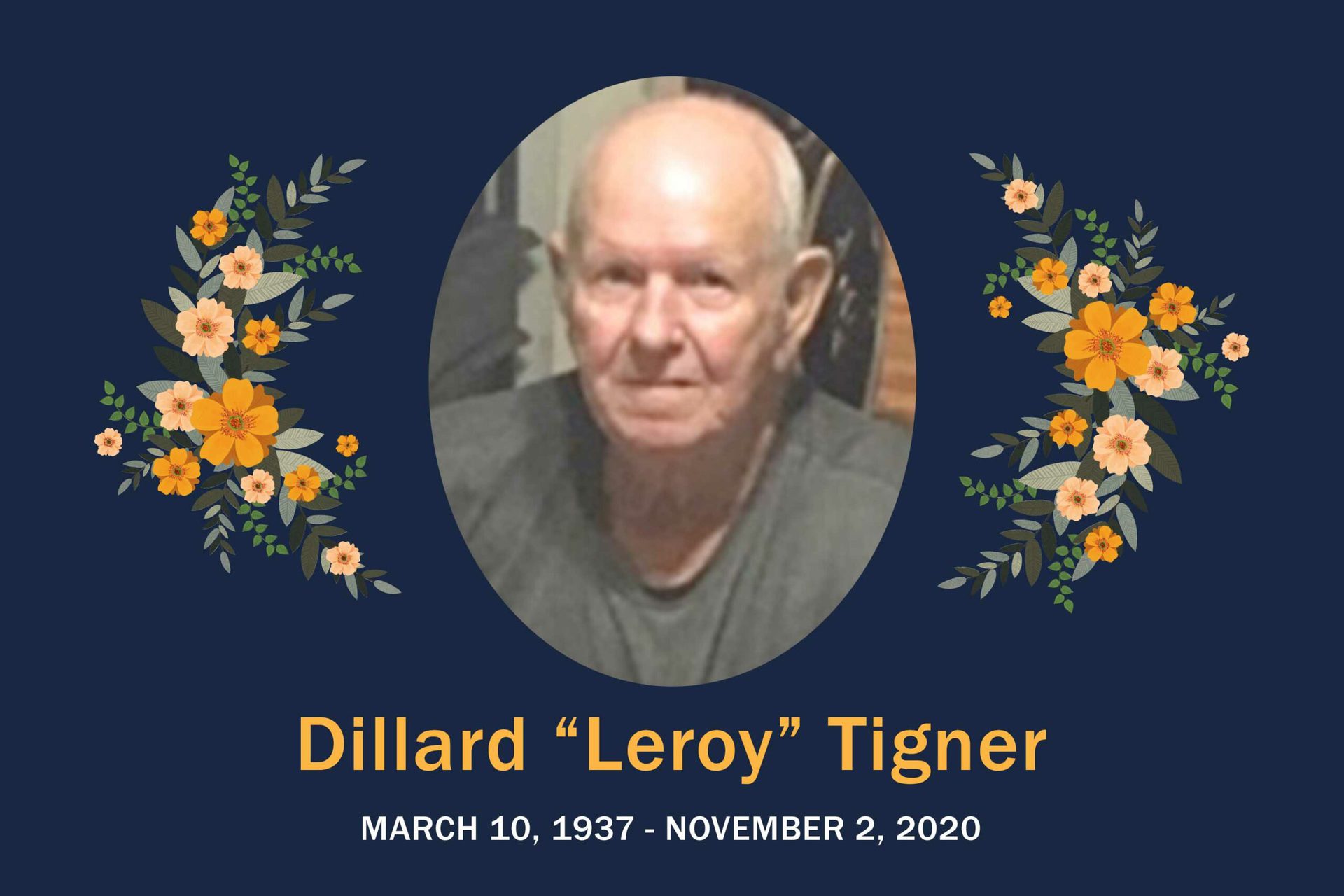 Obituary Leroy Tigner