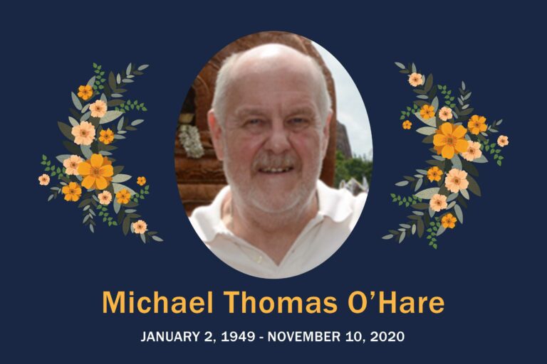 Obituary Michael Ohare