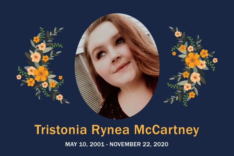 Obituary Tristonia McCartney