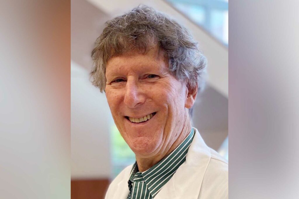 Mon Health Medical Center pulmonologist Roger A. Abrahams, M.D., F.C.C.P.