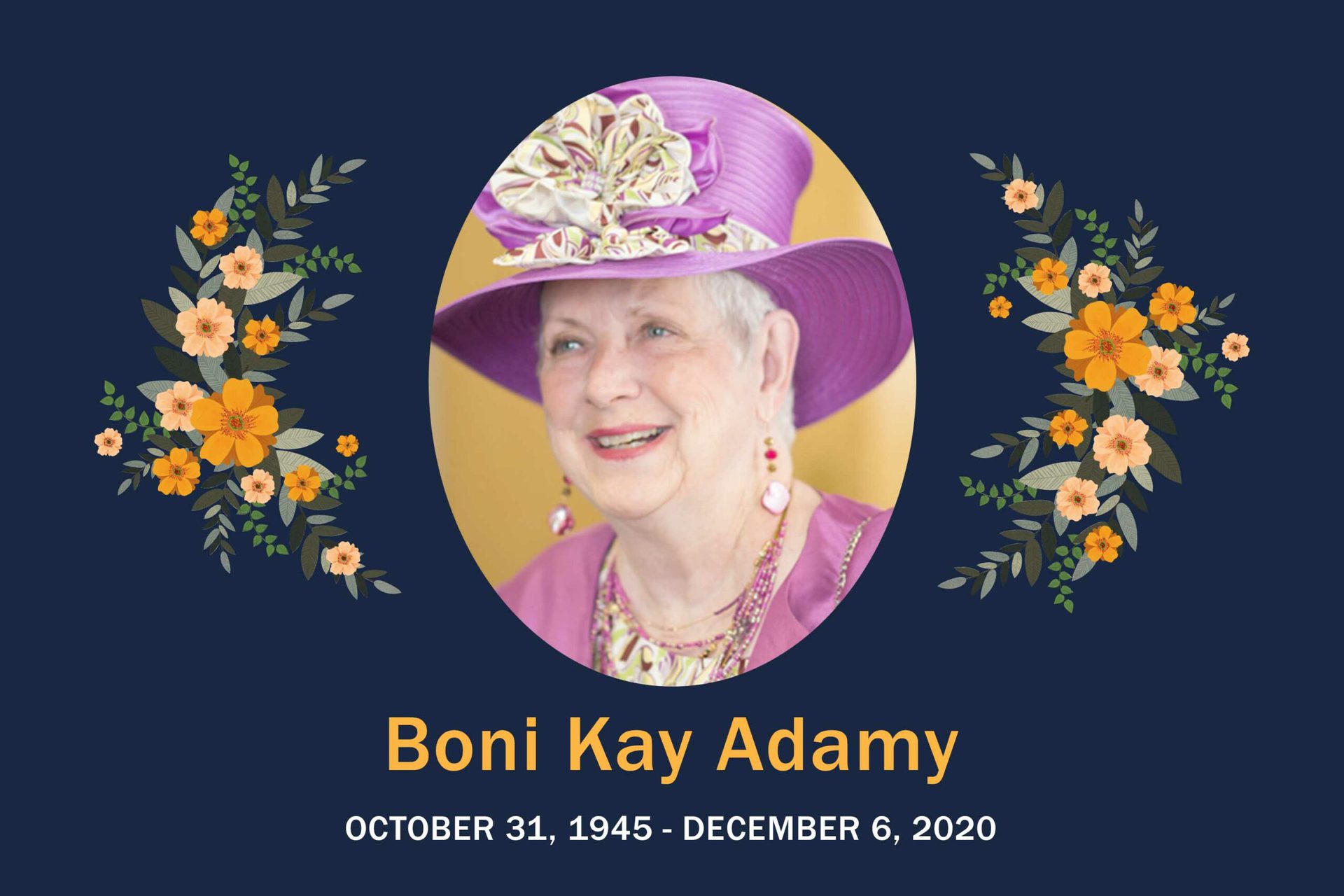 Obituary Boni Adamy