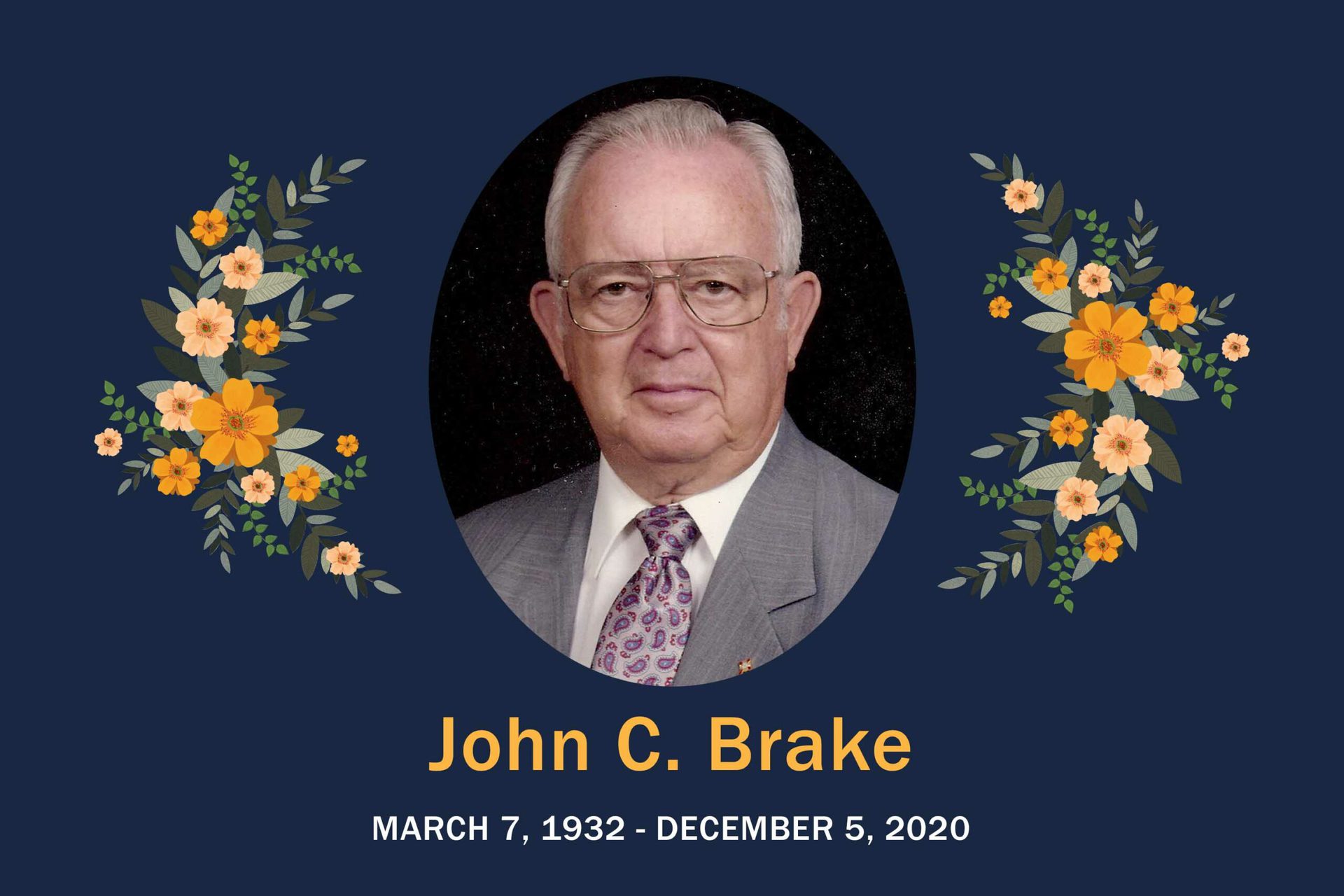 Obituary John Brake
