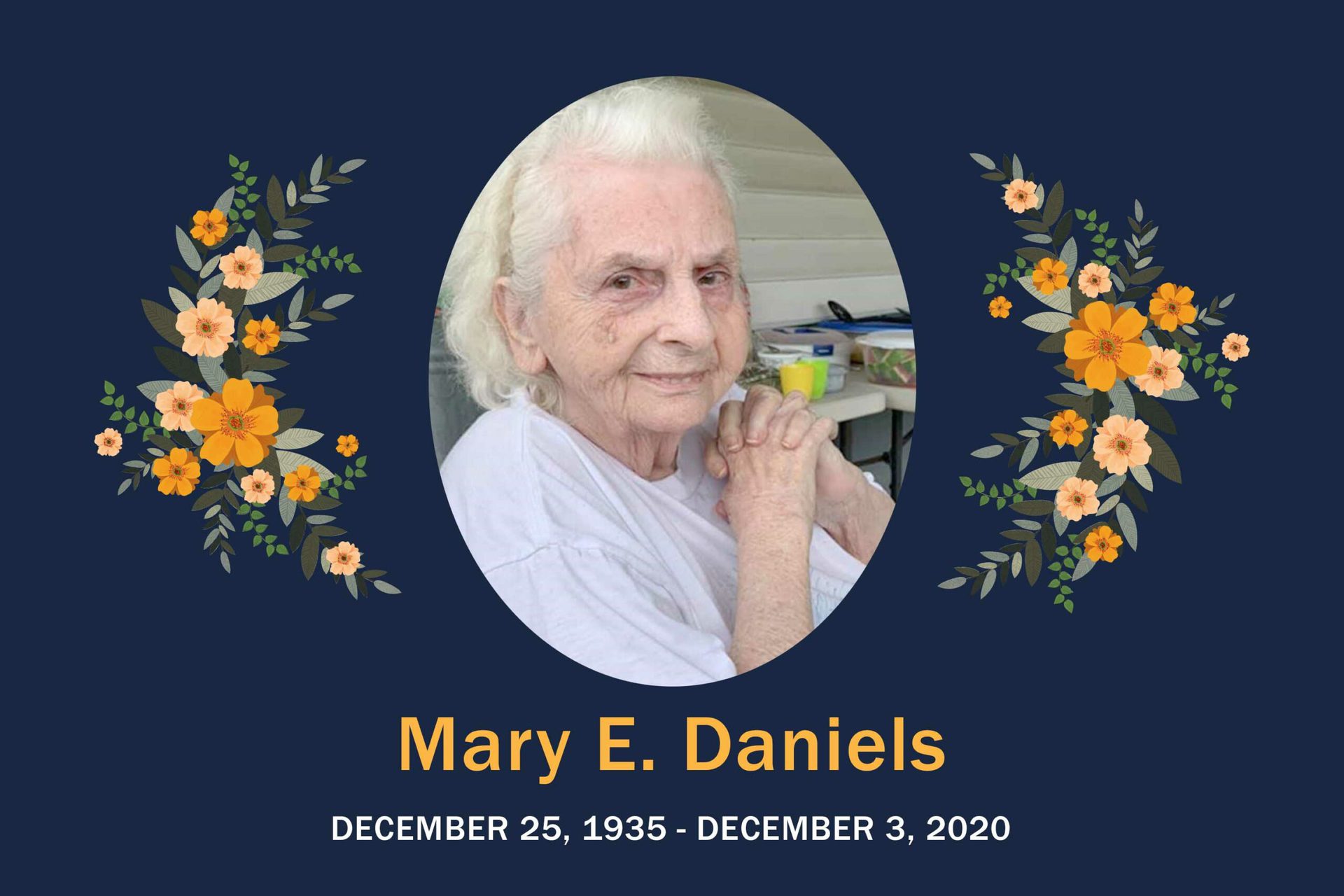 Obituary Mary Daniels