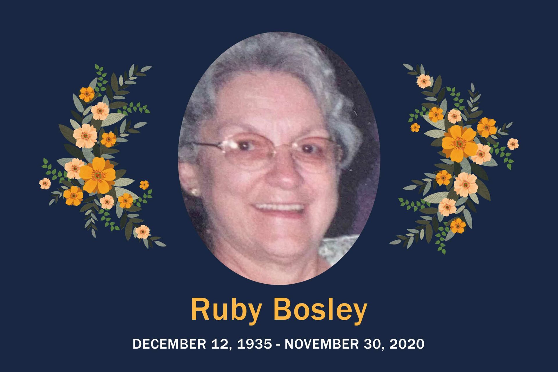 Obituary Ruby Bosley