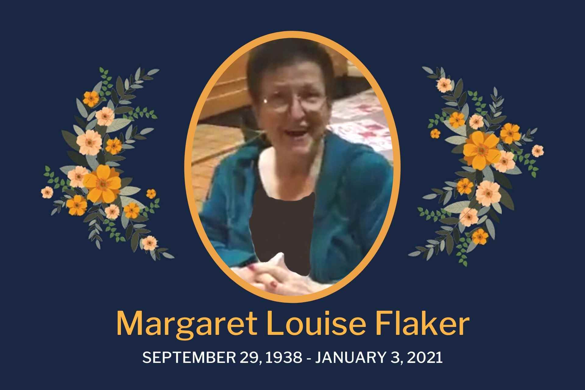 Obituary Margaret Flaker