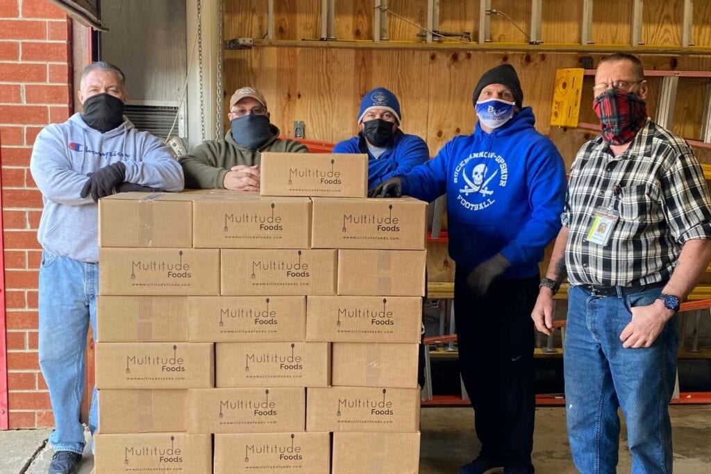 Warehouse food distribution