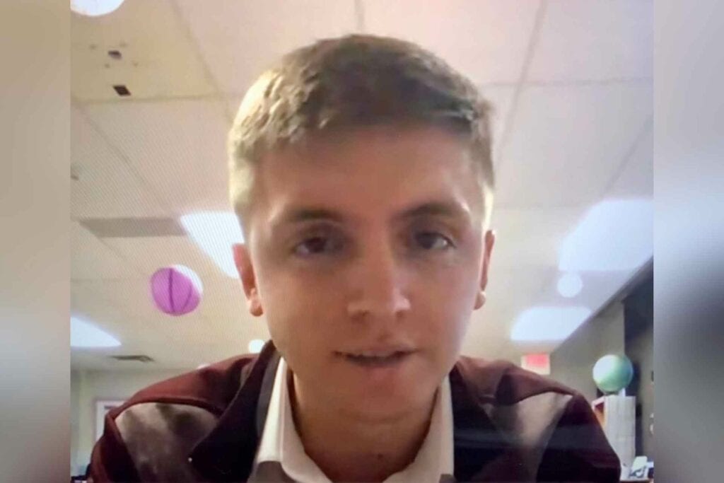 WBOY meteorologist Dillon Gaudet