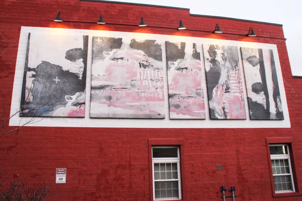ART26201 is raising funds to restore the Chuck Olson Evening Star Mural on the Ameriprise Financial building to its full vibrant glory.