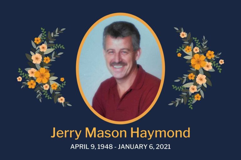 Obituary Jerry Haymond