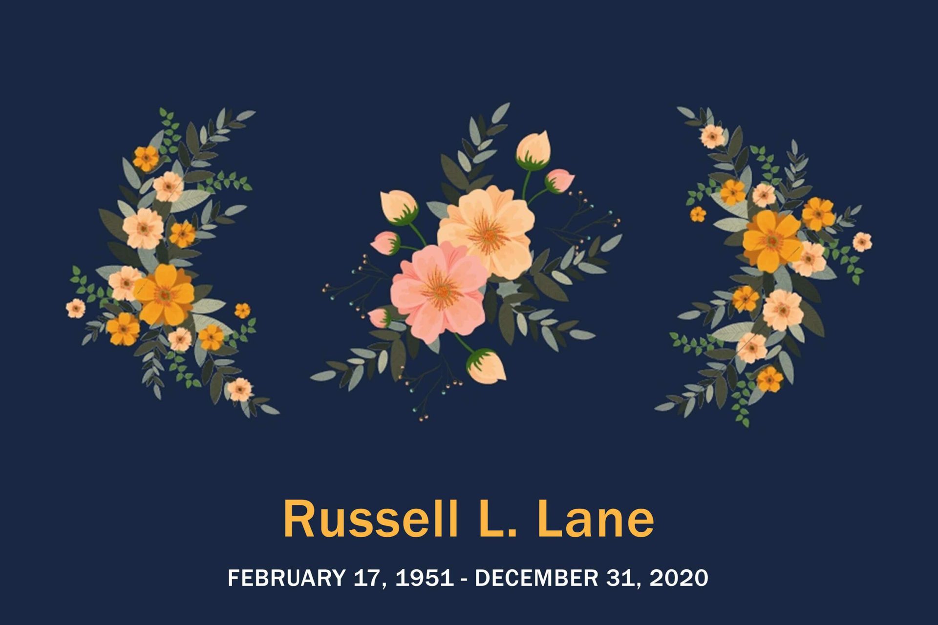 Obituary Russell Lane