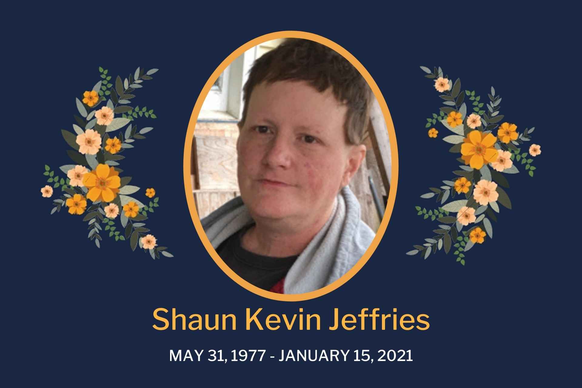 Obituary Shaun Jeffries