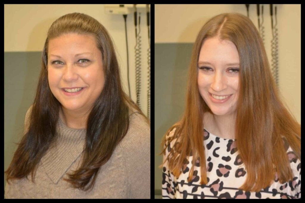 Debra Murray, FNP, left, and Sarah Weaver, FNP