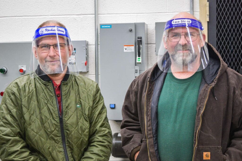 Fred Eberle Technical Center electrical instructor Robert Lowther and carpentry instructor Randy Cunningham offer extremely popular programs at the center. Students who complete the electricity program can test for their apprentice or journeyman electrician license. Completers in the carpentry program will complete building two modular homes in their program which are sold at auction.