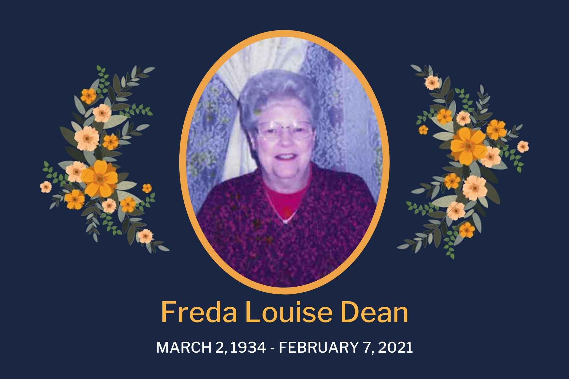 Obituary Freda Dean