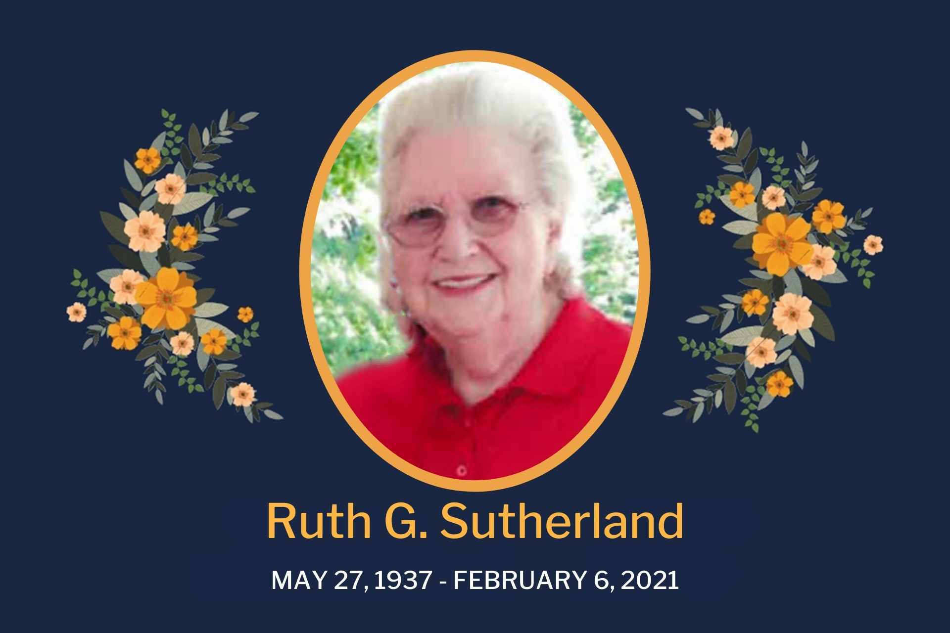 Obituary Ruth Sutherland