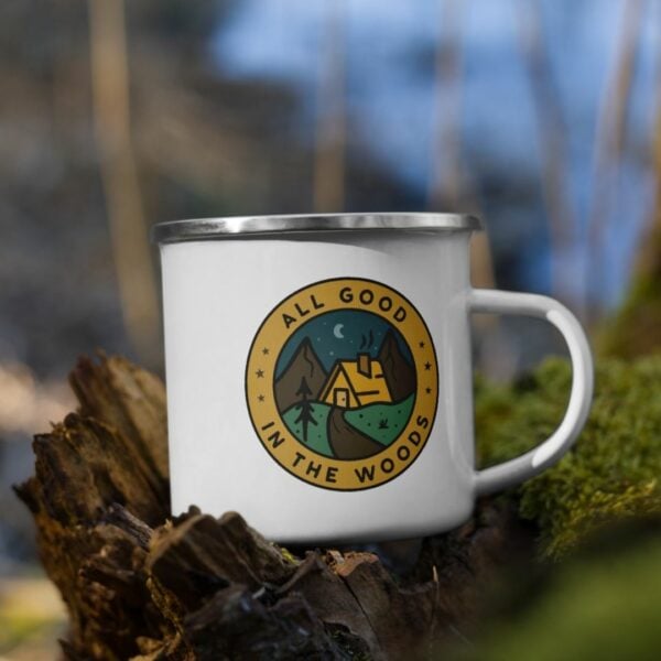 Mockup - Camper Mug - All Good in the Woods