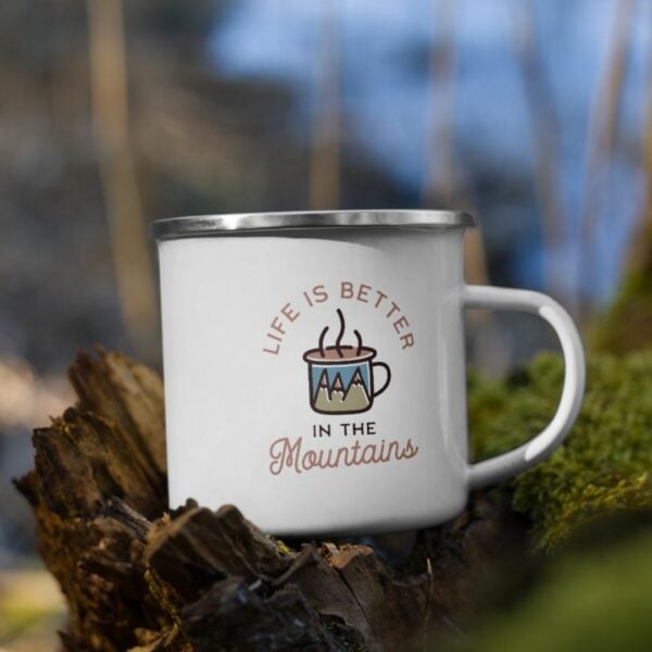 Mockup - Camper Mug - Life is Better in the Mountains