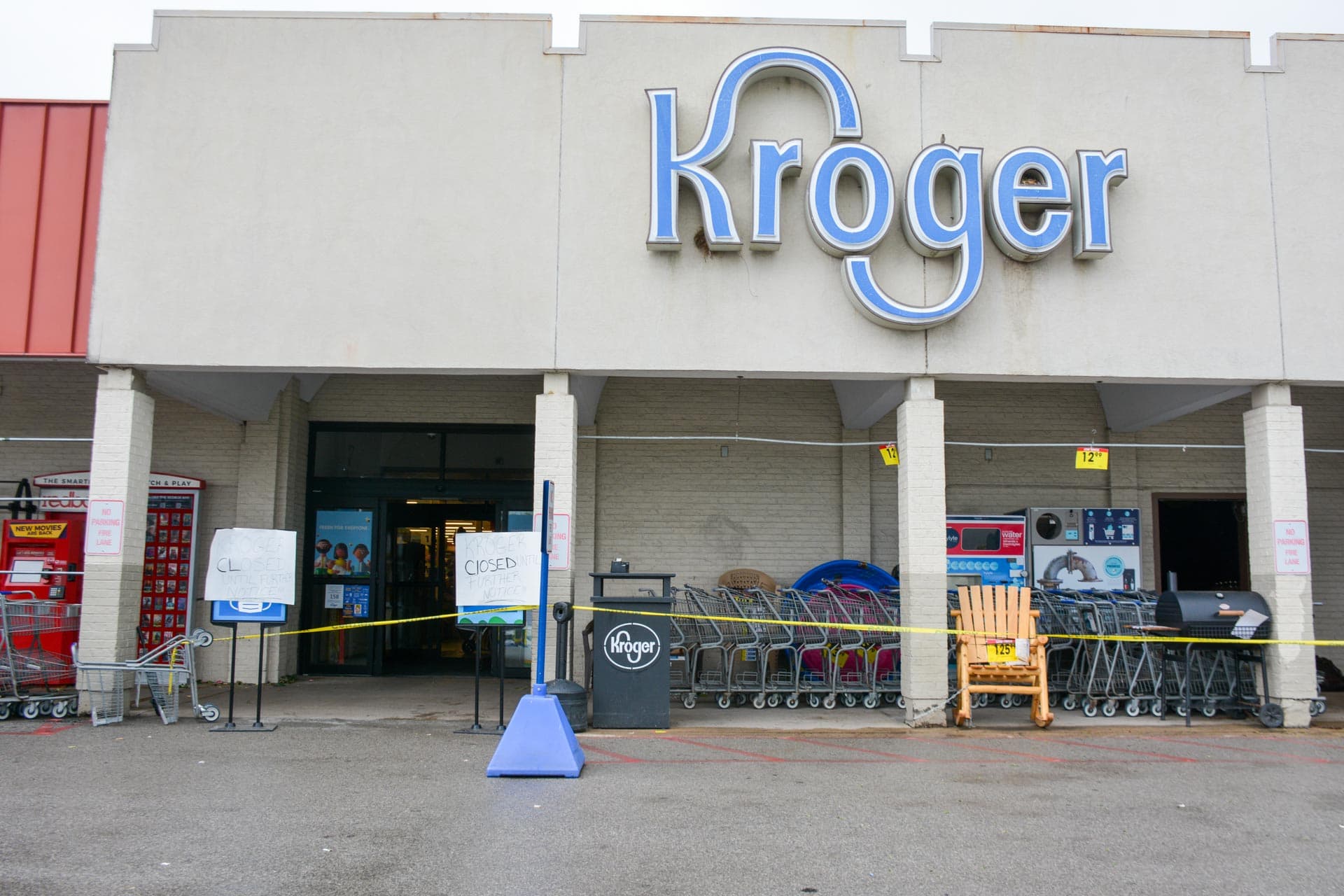 Buckhannon Kroger is closed for business for the time being as it undergoes repairs needed following an electrical fire.