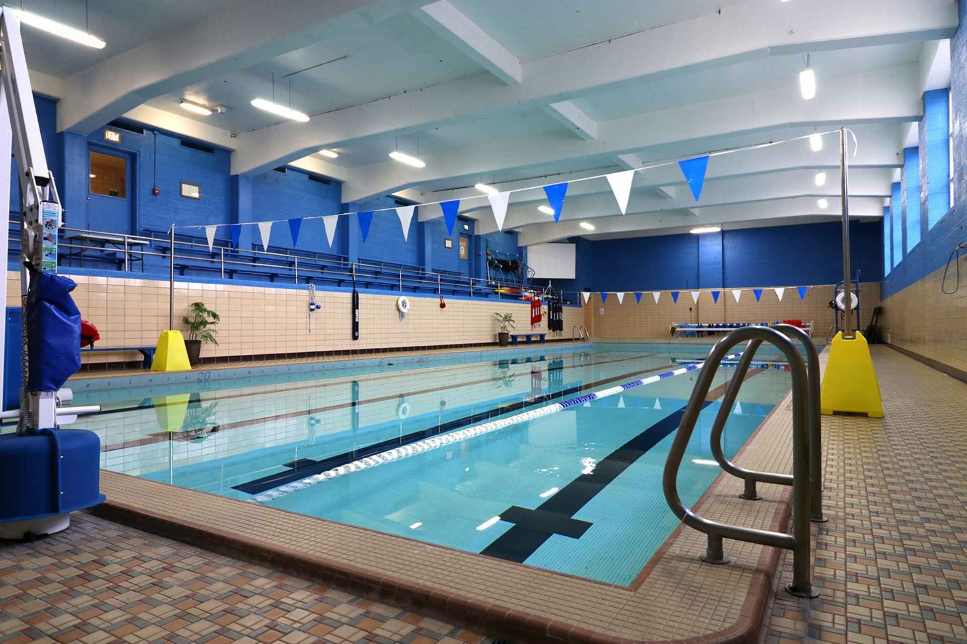 The Glenville State College Pool, pictured, will be the site of upcoming Red Cross lifeguard certification classes.