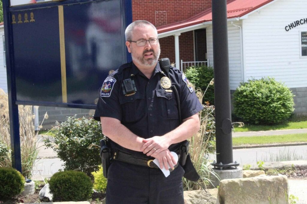 Buckhannon Police Chief Matt Gregory