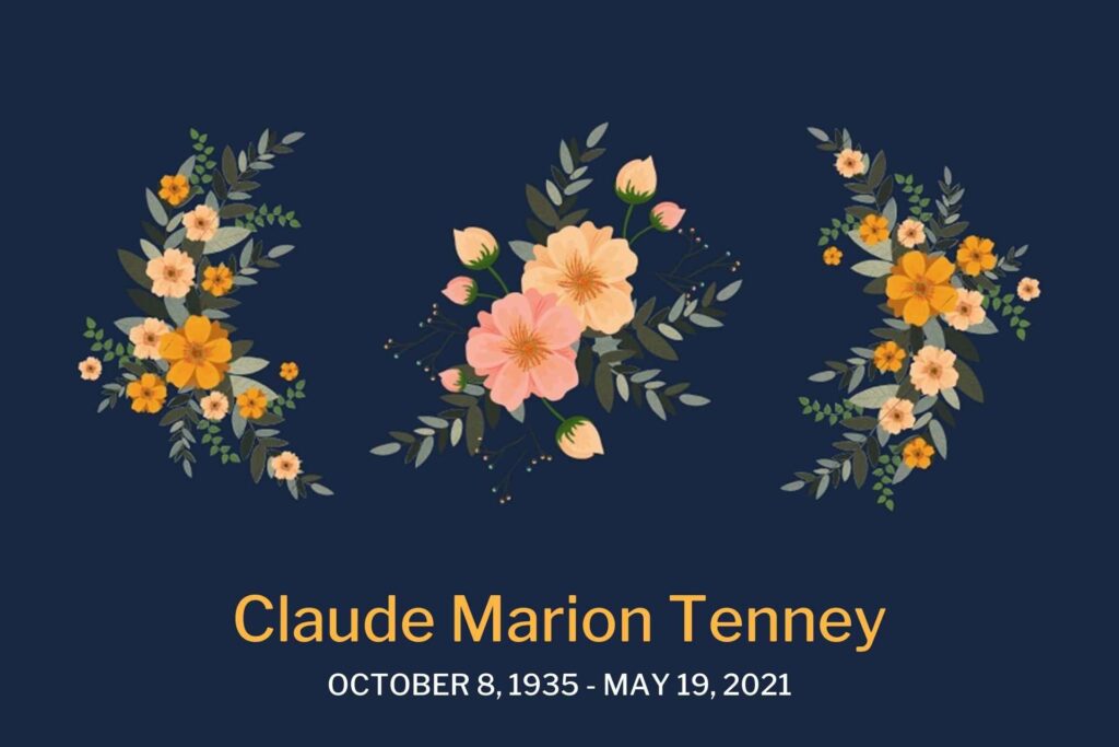 Obituary Claude Tenney