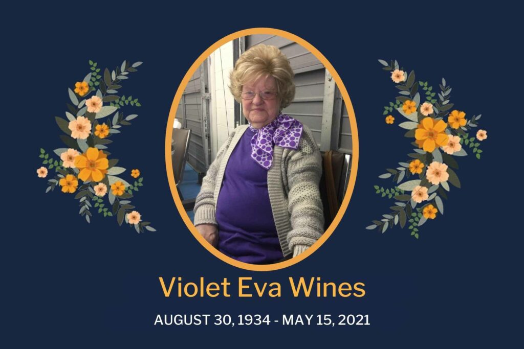 Obituary Violet Wines