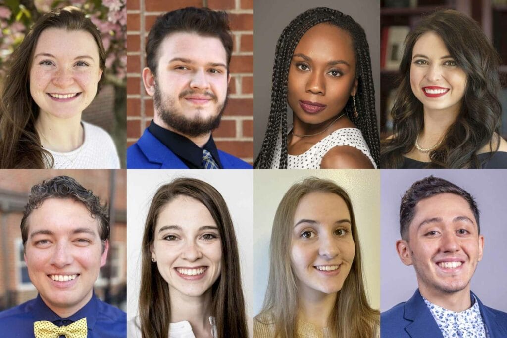 An international student who has immersed himself in the “cultural heartbeat” of his new community, a first-generation student graduating with a cumulative 4.0 grade-point average who had no access to high school college-prep courses and a Black woman who aspires to bridge the gap between research and clinical care to improve health disparities are among the graduating seniors to receive West Virginia University’s highest student honor, the Order of Augusta. WVU Photo