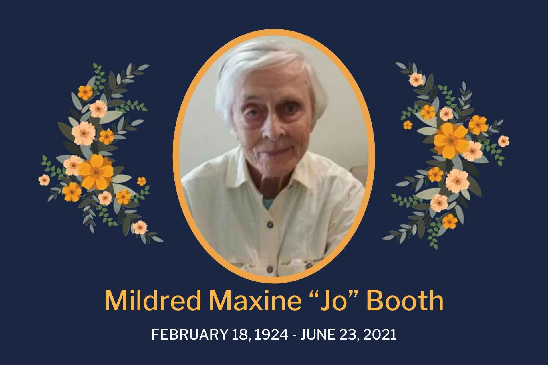 Obituary Jo Booth