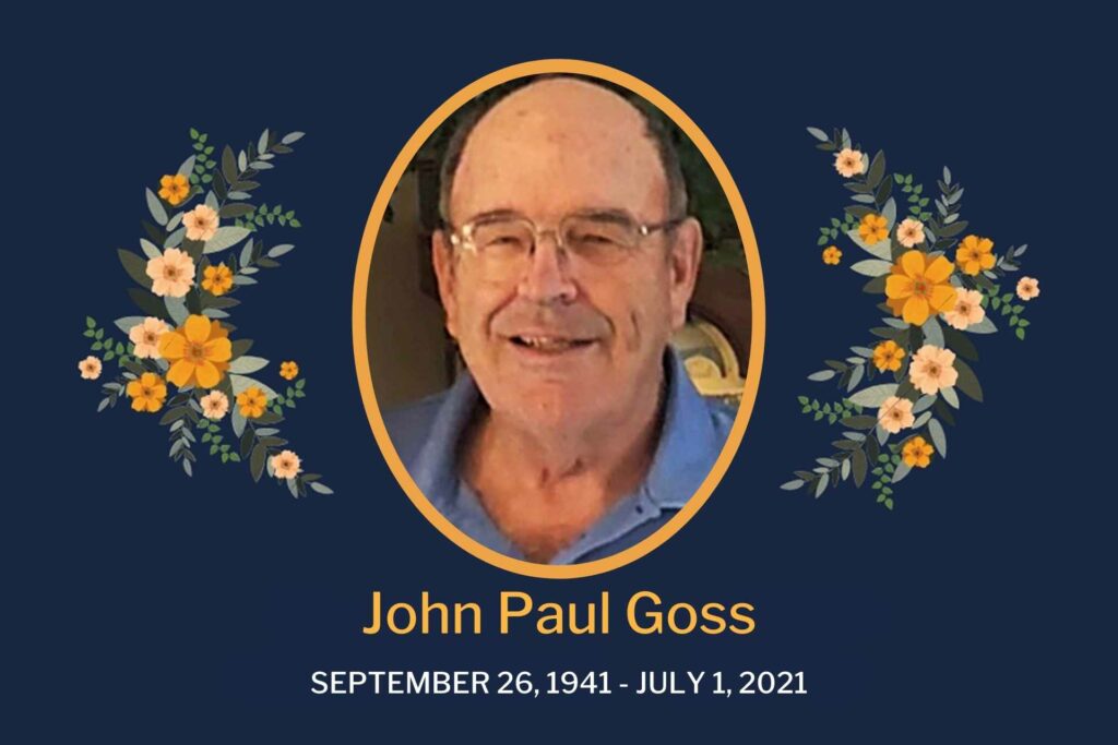 Obituary John Goss