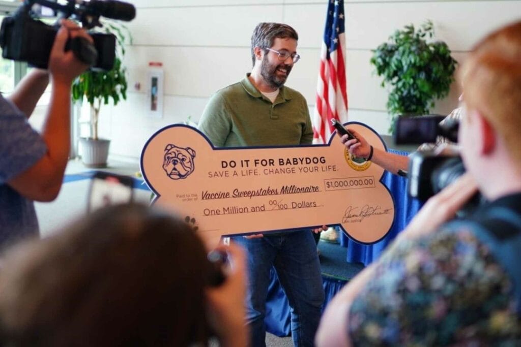 $1 Million Winner - Timothy Jackson of Bridgeport