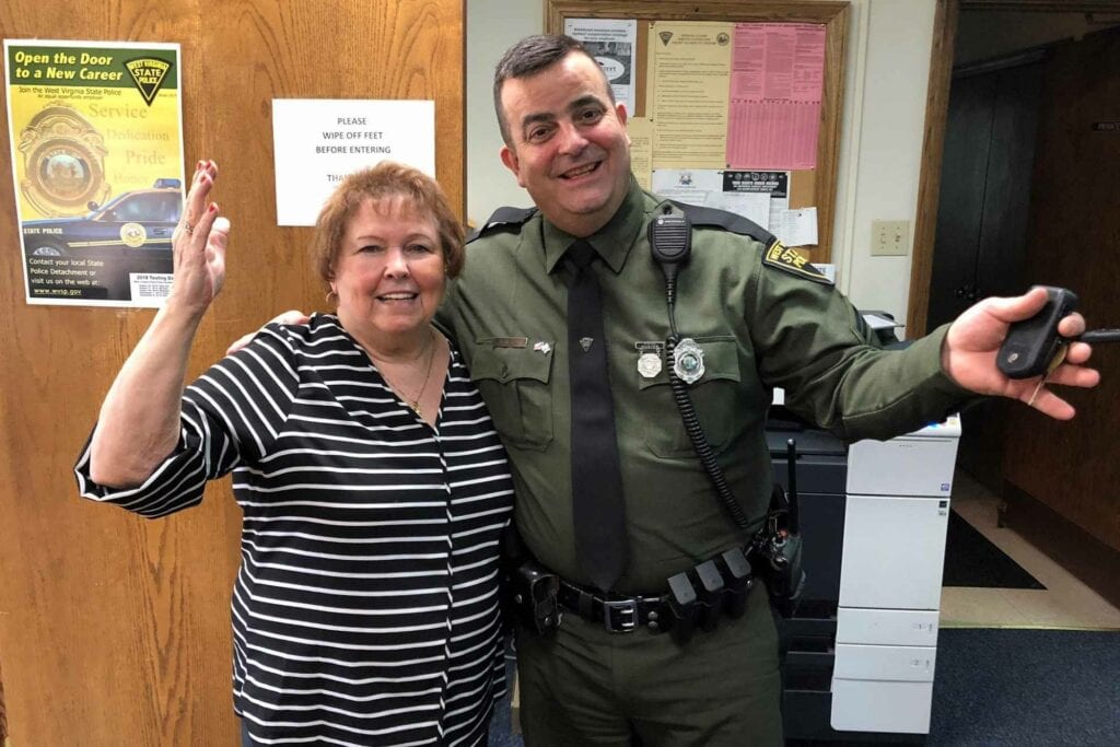 Cpl. Menendez and his biggest fan, Rose “BaBa” Clutter.