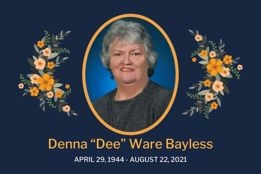 Obituary Dee Bayless