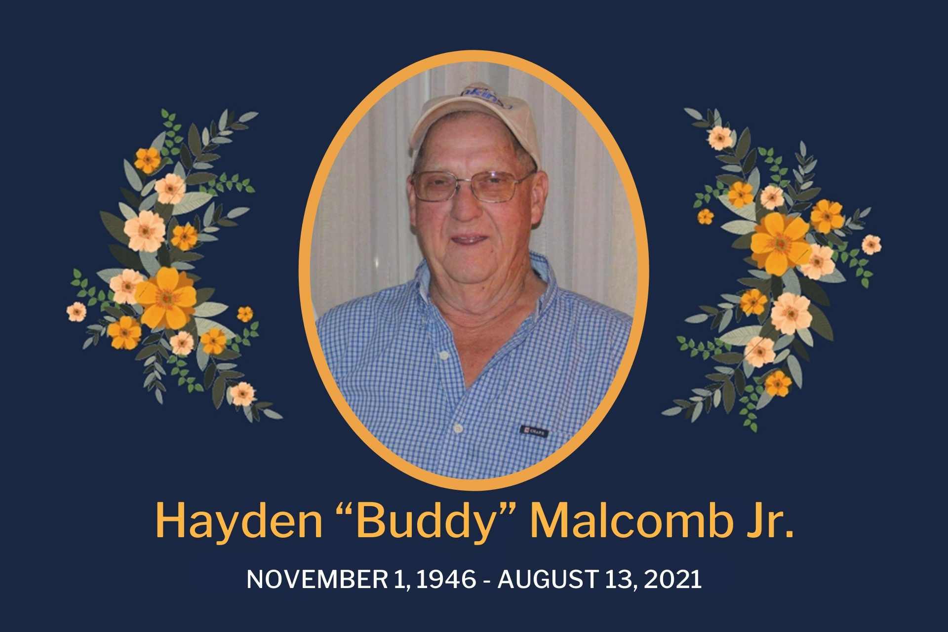 Obituary Hayden Malcomb