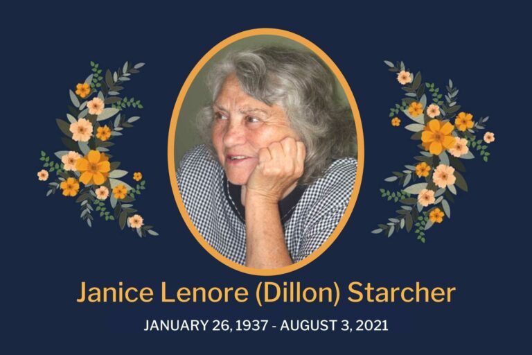 Obituary Janice Starcher