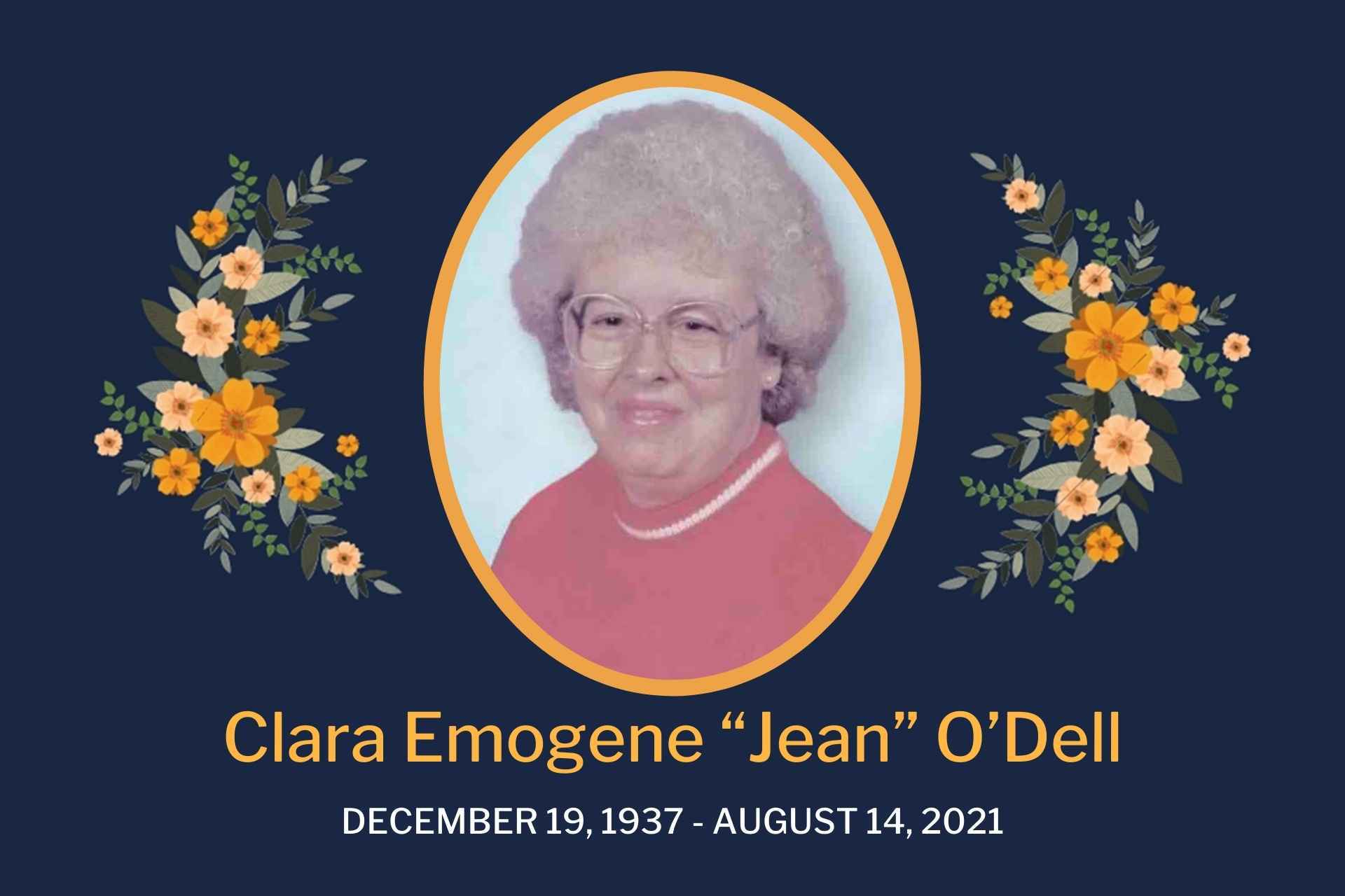 Obituary Jean ODell