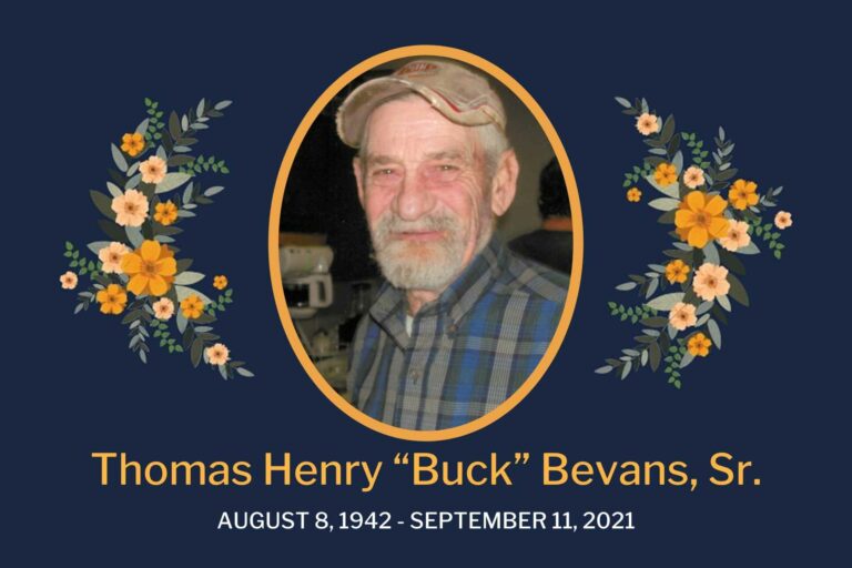 Obituary Buck Bevans