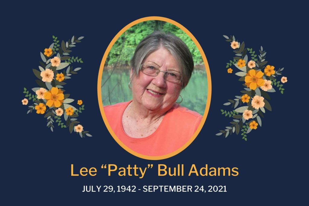 Obituary Patty Adams
