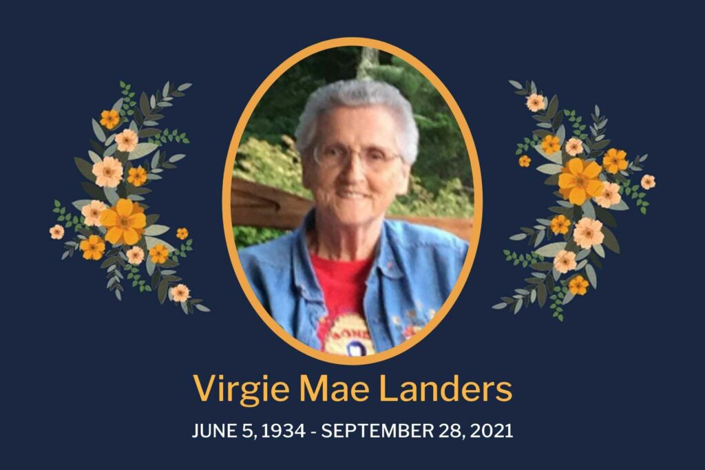 Obituary Virgie Landers