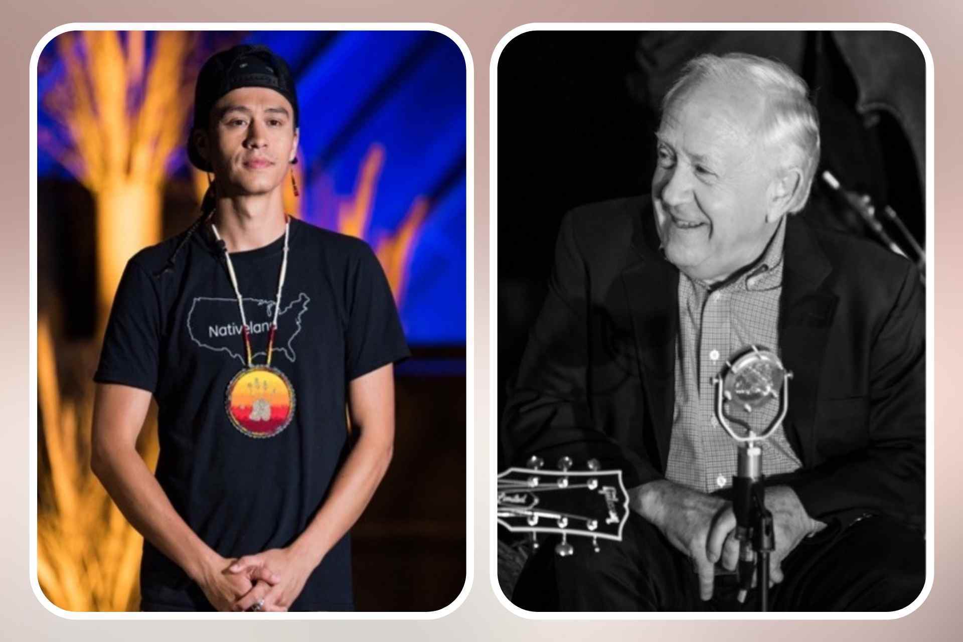 Photos by Elman Studio LLC – (from left to right) – FRANK WALN (American Roots) and LESLIE JORDAN (Country)