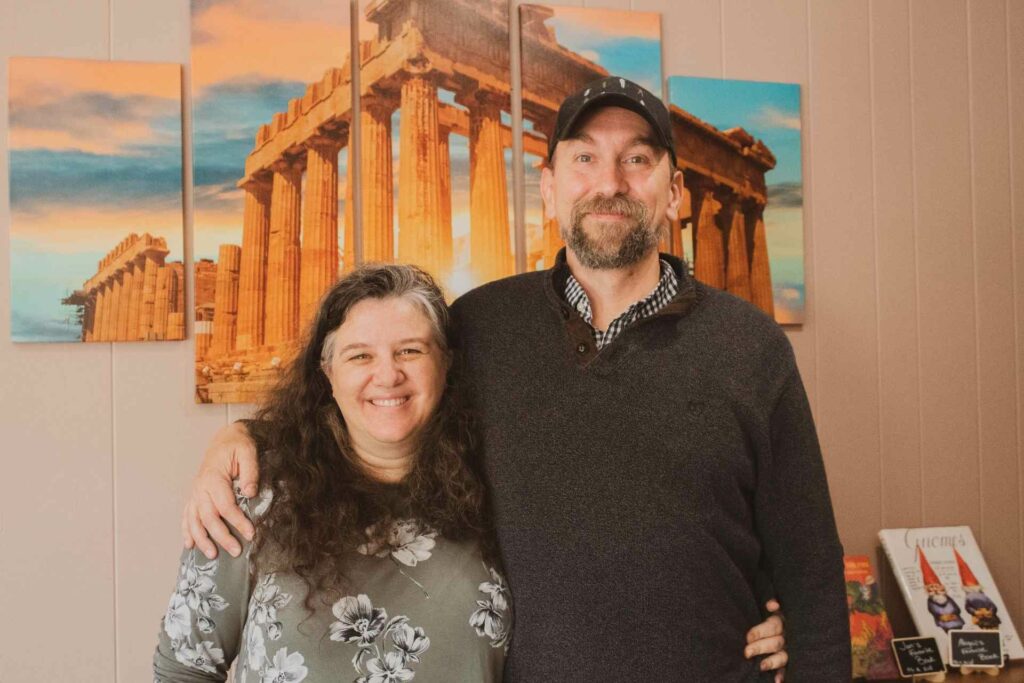 ARGO Books co-owners Abigail and Jon Benjamin