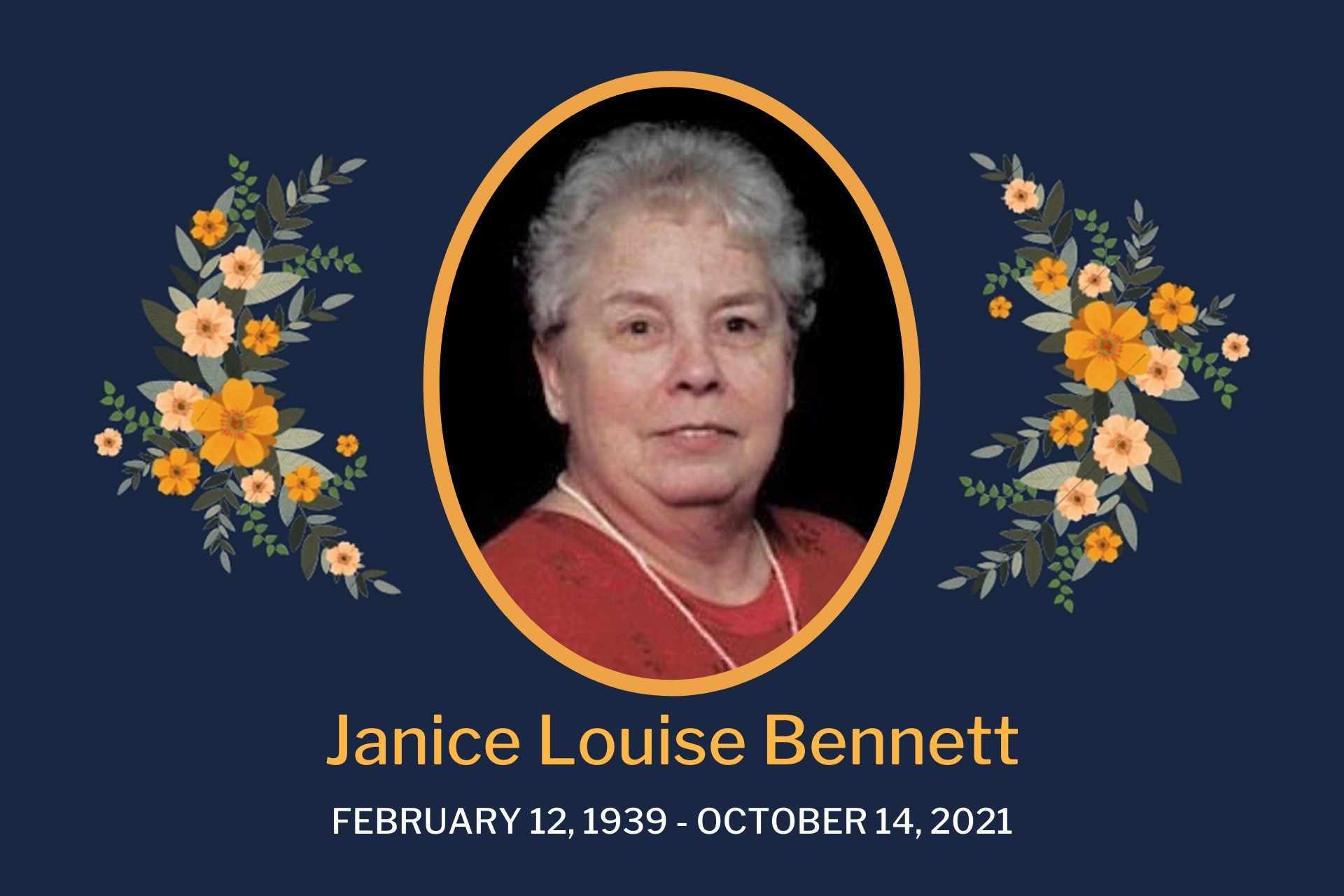 Obituary Janice Bennett