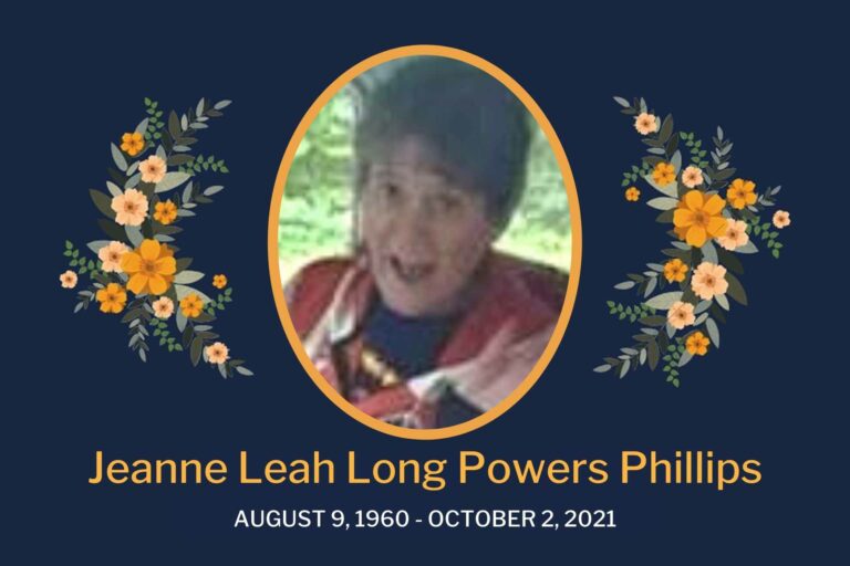 Obituary Jeanne Phillips
