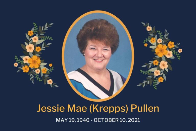Obituary Jessie Pullen