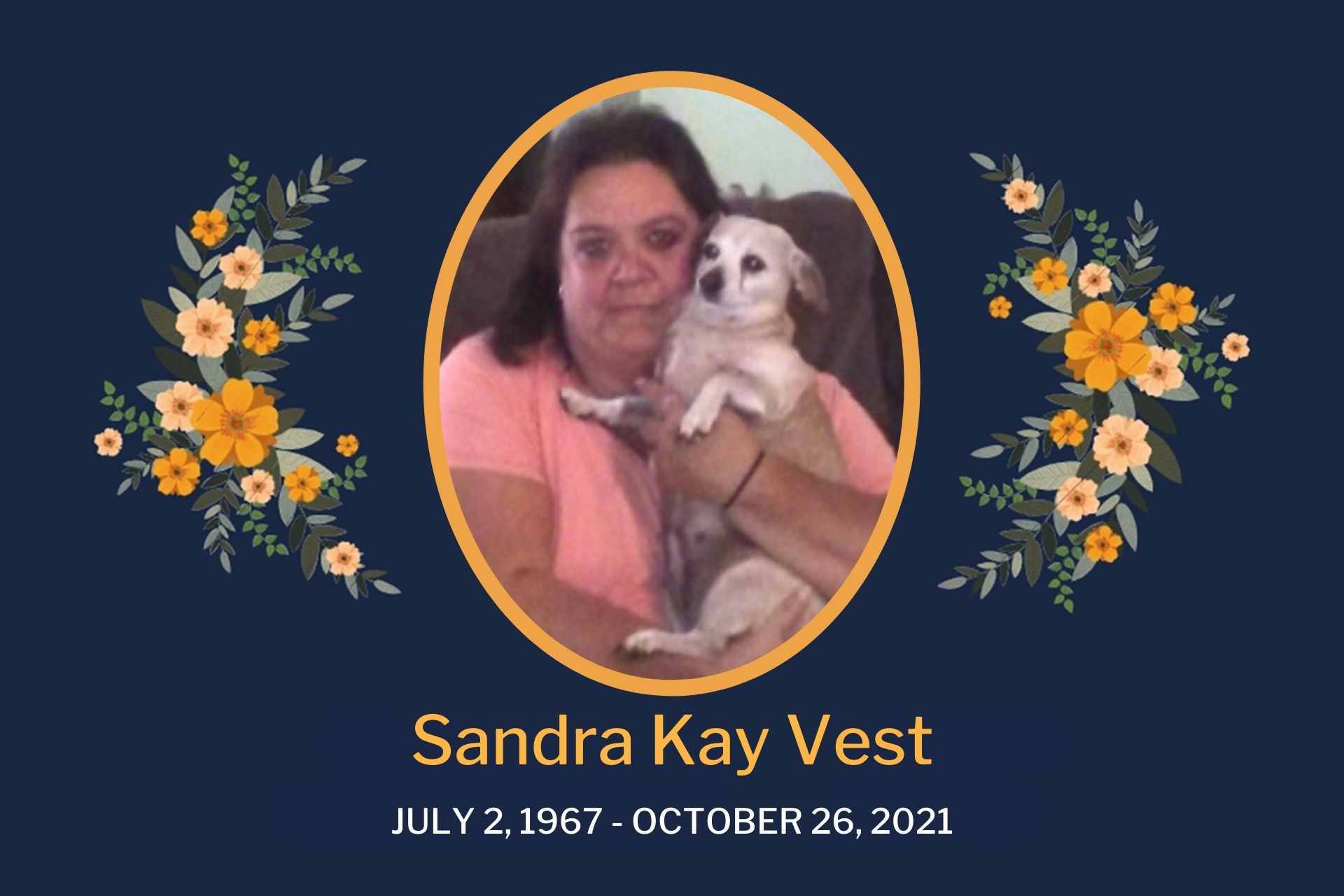 Obituary Sandra Vest