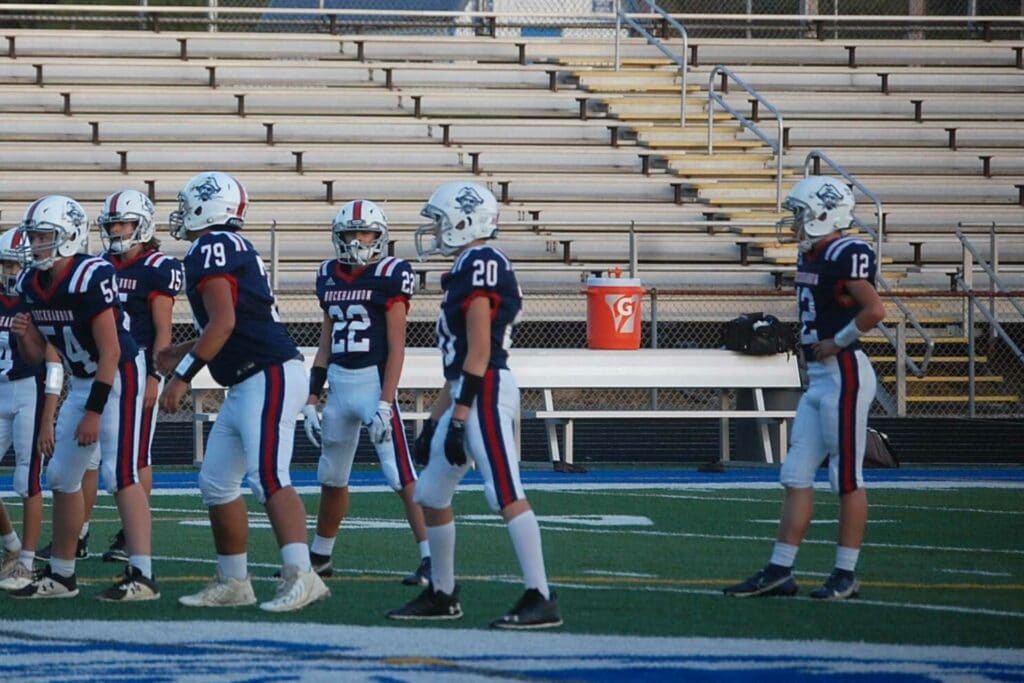 Football Little Bucs fall to unbeaten Taylor County, 28-6