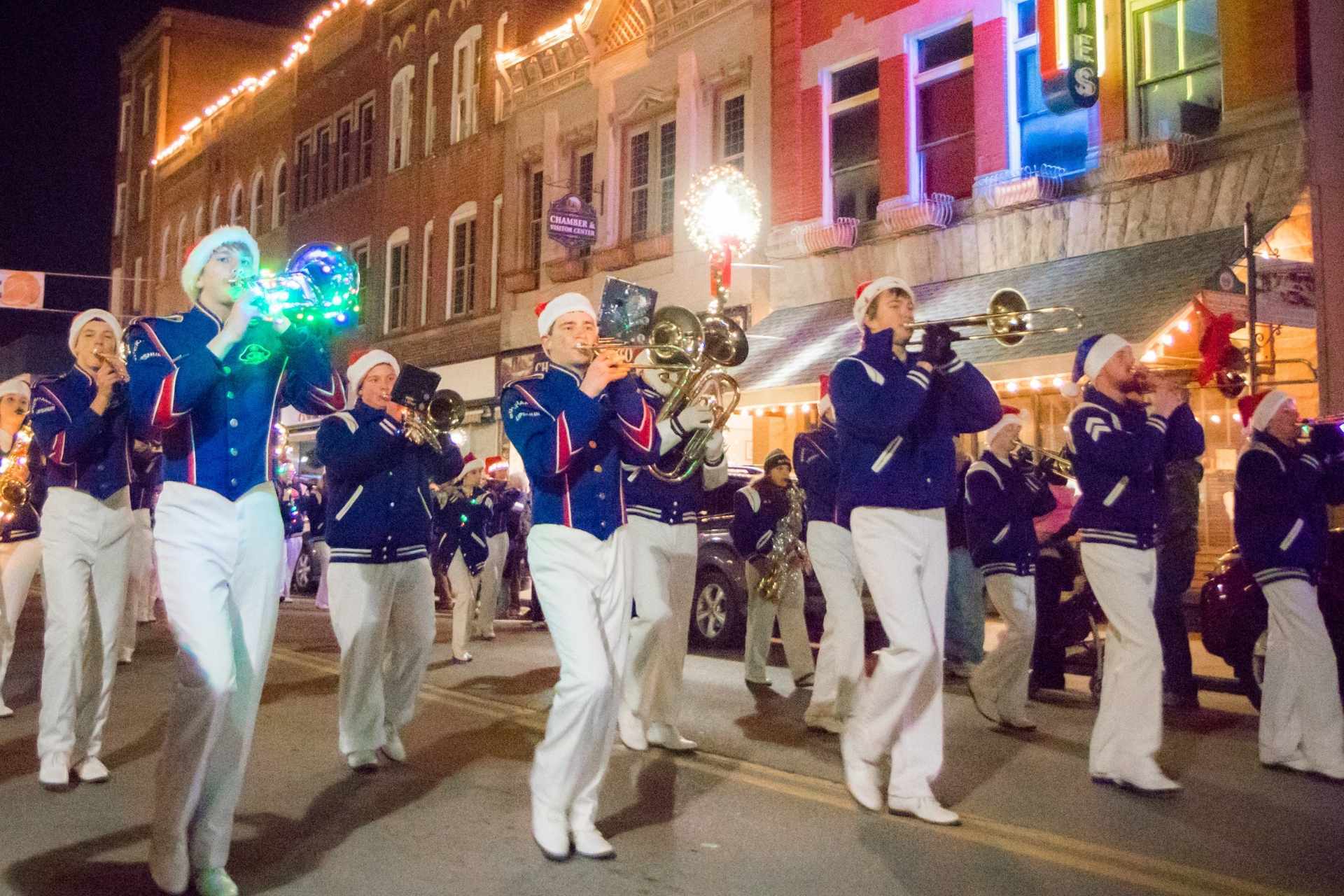 File photo from a previous Christmas parade on Main Street in Buckhannon.